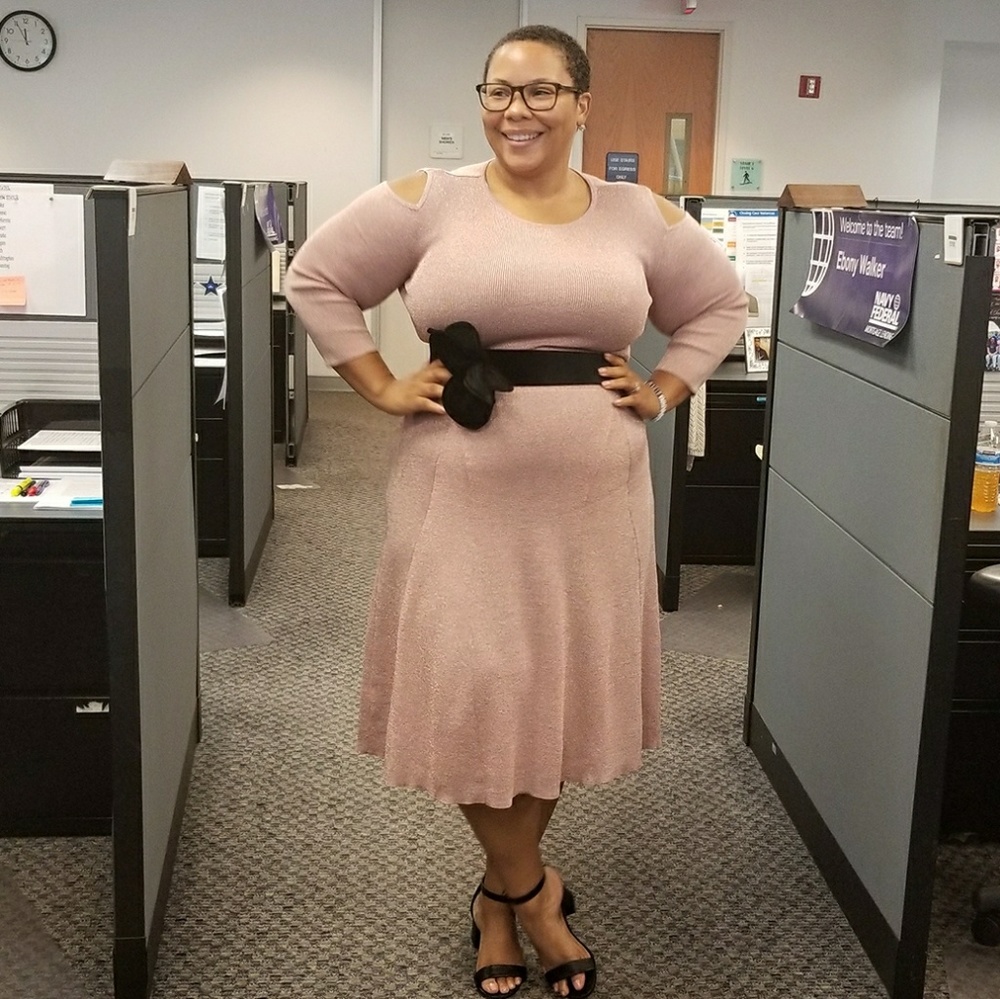 Cold shoulder Dress